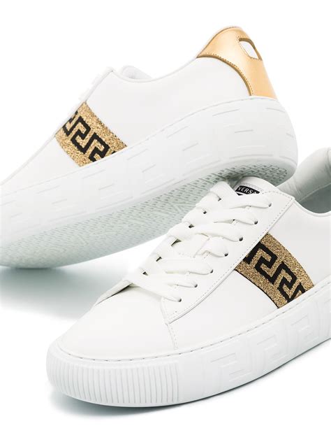 versace greca sneakers|versace greca low top sneakers.